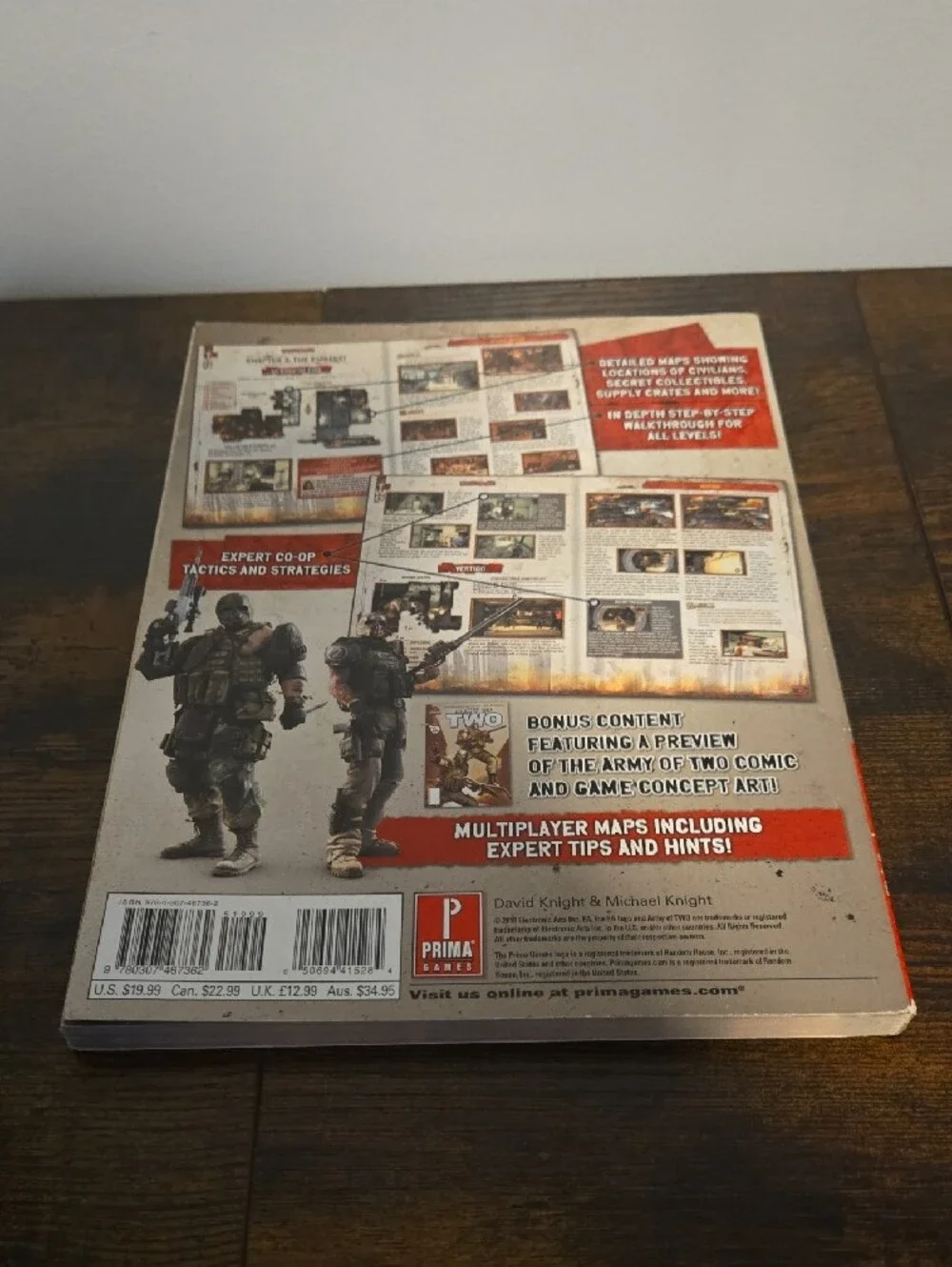 Army of Two: The 40th Day Prima Official Game Guide - Yellow/Orange Cover